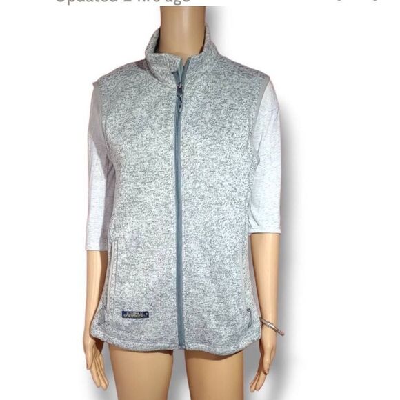 Simply Southern Grey zip up vest size XL
weathered gray with super soft fleece - Picture 2 of 7